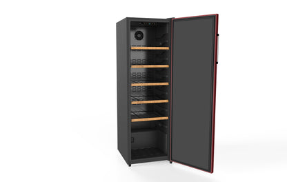 LeCavist 168 Bottle Single Zone Wine Fridge in Bordeaux LKV168PDBX