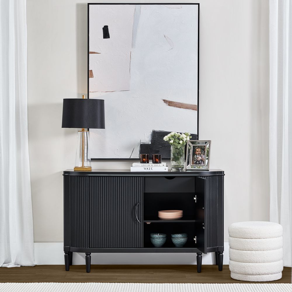 Arcadia Buffet in Black