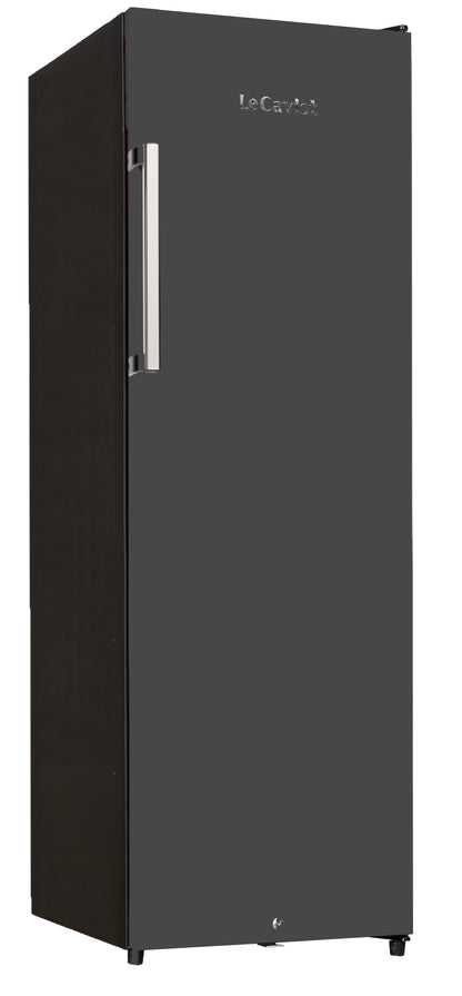 LeCavist 168 Bottle Single Zone Wine Fridge in Black LKV168PNDX